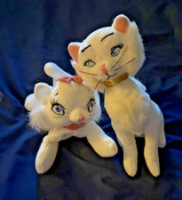 Disney Store Marie And Duchess 7  Mini Bean Bag Plush New With Tags