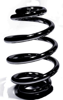 Sitzfeder 3'' Schwarz Black Solositz Custom Chopper Harley Schwingsitz Bobber