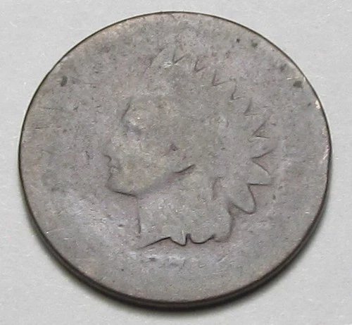 1874 INDIAN HEAD CENT,TOUGHER COIN!!!!(A10)