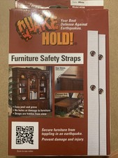 Furniture Strap Kit, Earthquake Fasteners for Disaster Preparedness, J