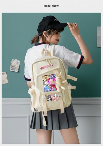 Zaino scuola Puella Magi Madoka Magica Kaname Madoka borse a tracolla studenti - Foto 7 di 27