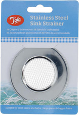 Stainless Steel Mini Sink Strainer, Silver Drain Protector for Sinks, Basins