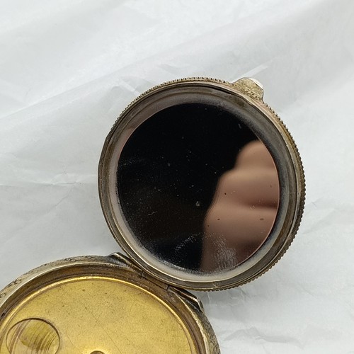 Boras de polvo antiguas de plata y ónix, firmadas - 48 gramos  - Imagen 13 de 23