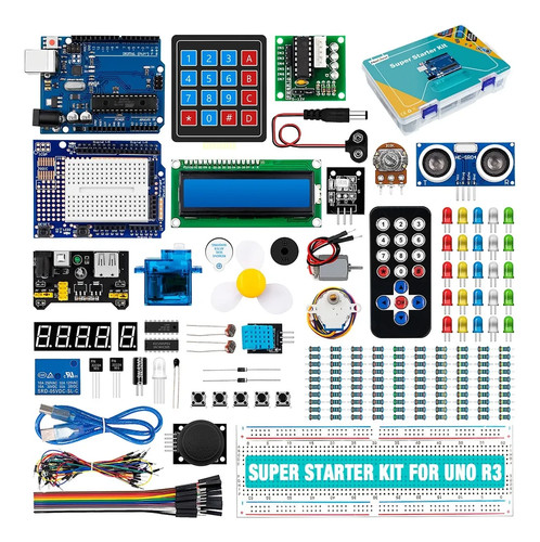 Hosyond UNO R3 Starter Kit Compatible with Arduino IDE Electronics ...