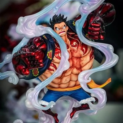 100%Genuine One Piece Anime Figures Gear Fourth Luffy Figures Pvc Model Des