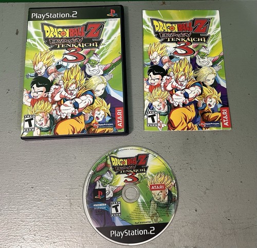 DRAGON BALL Z: Budokai Tenkaichi 3 (Sony PlayStation 2 2007) PS2 Completo Probado - Imagen 1 de 24