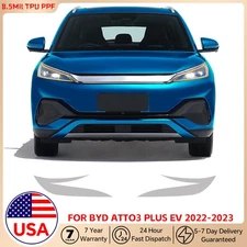For BYD Atto 3 2022-2023 Headlights Precut Paint Protection Film Clear PPF TPU