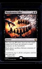 2024 MTG Magic The Gathering FDN Foundations #57 Blasphemous Edict