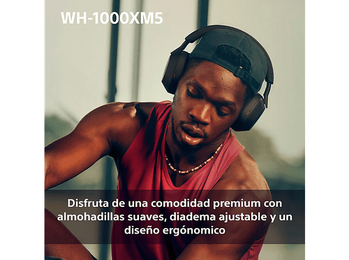 Auriculares inalámbricos - SONY WH1000XM5S.CE7 - Imagen 10 de 12