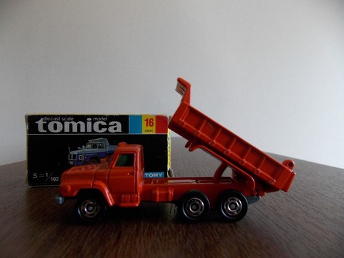 269 Black Japan Nissan Diesel Dump Truck Loading platform top bottom 7j - Picture 5 of 9