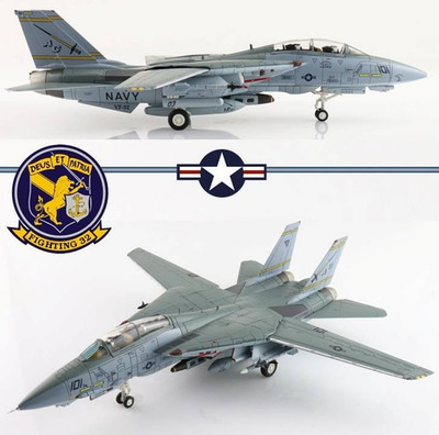 Hobby Master 1/72 Grumman F-14B Tomcat USN VF-32 Fighting Swordsmen, Virginia
