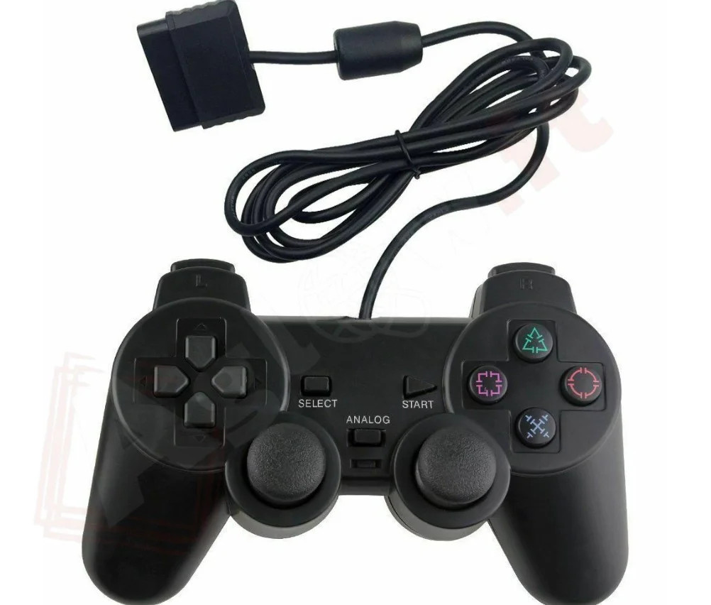 Joypad PS2 Economico PS ANALOG2 - Joystick PS2 con Cavo e Vibrazione