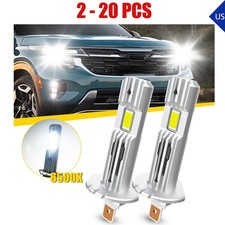 Auxito H1 Led Headlight White Drl Bulbs Kit 6500k Highlow Beam Gf 2-20 No Error Auxito H1 Led Headlight White Drl Bulbs Kit 6500k Highlow Beam Gf 2-20 No Error