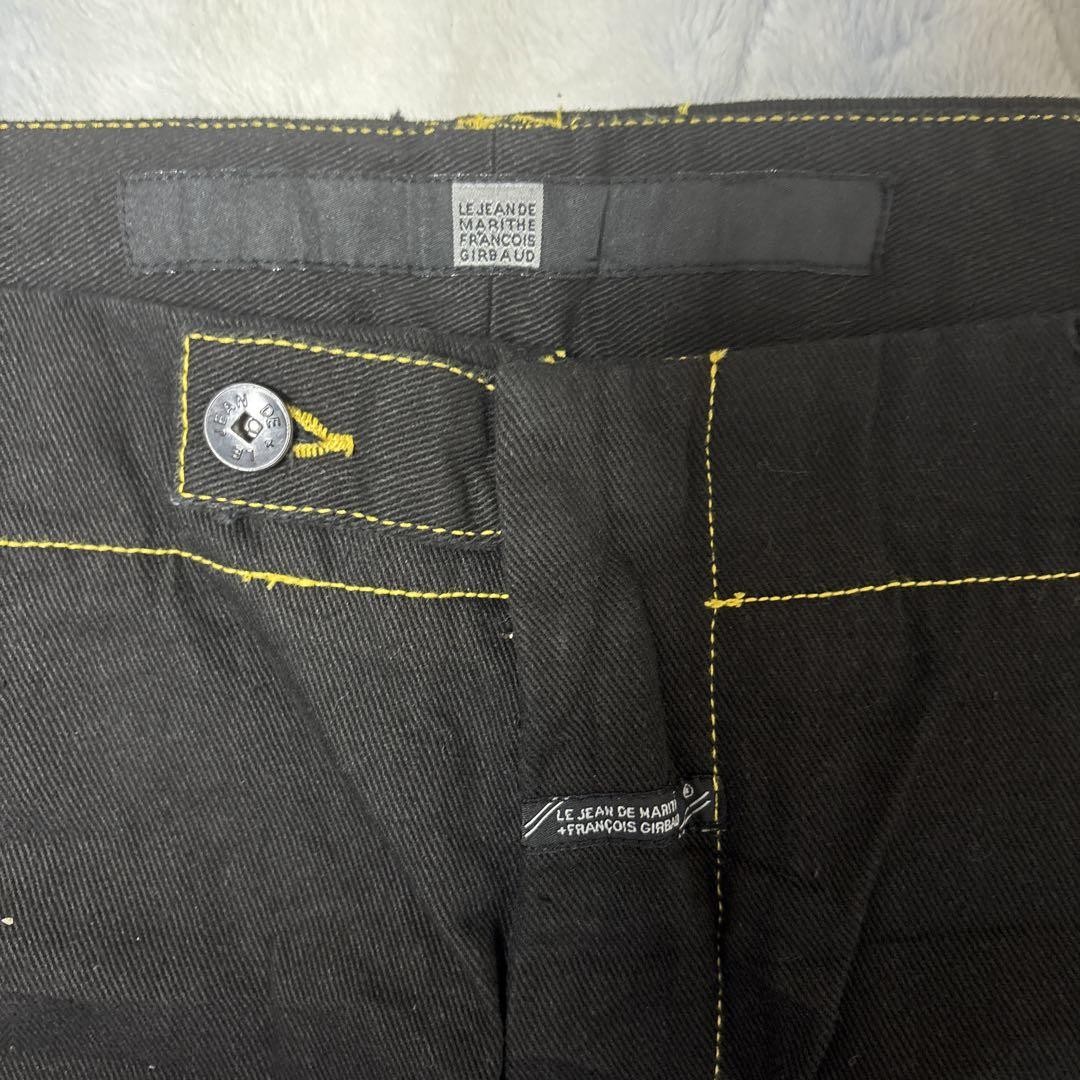 Marithe Francois Girbaud Denim Shuttle Pants Black W40 | eBay