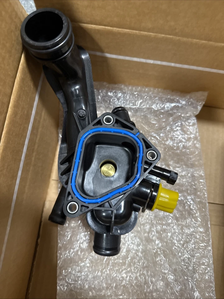 Engine Coolant Thermostat Housing MotoRad 678-221 Fit Mini Cooper 07-13 Peugeot - Image 4 of 4