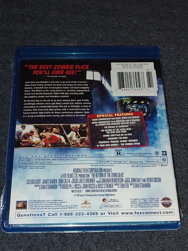 Lot Of 6 Horror Sci-fi Blu Ray DVD Pop Art Collection Fly Carrie Killer Klowns - Picture 11 of 15