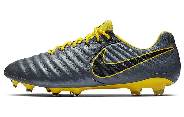 Nike Tiempo Legend 7 Elite FG Dark Grey Opti Yellow for Sale