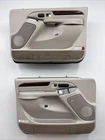 03-07 Cadillac Escalade Chevy GMC Set of Front Power Door Panels OEM Pewter