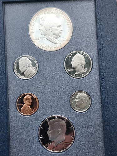 US Mint Prestige Proof Sets - 3 Complete Sets: 1986, 1987, 1990 W/Paper Work - Picture 3 of 11
