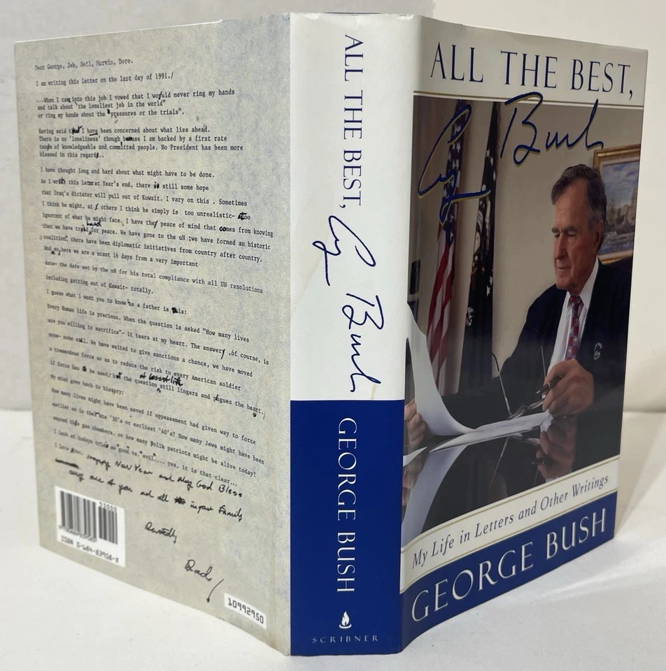 All the Best, George Bush : My Life in Letters and Other Writings - Signed HCDJ - Image 2 of 4