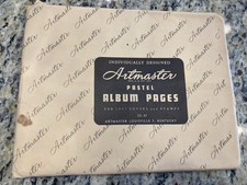 Artmaster Pastel Album Pages (18) for 1957 FD Covers & U.S. Postage Stamps