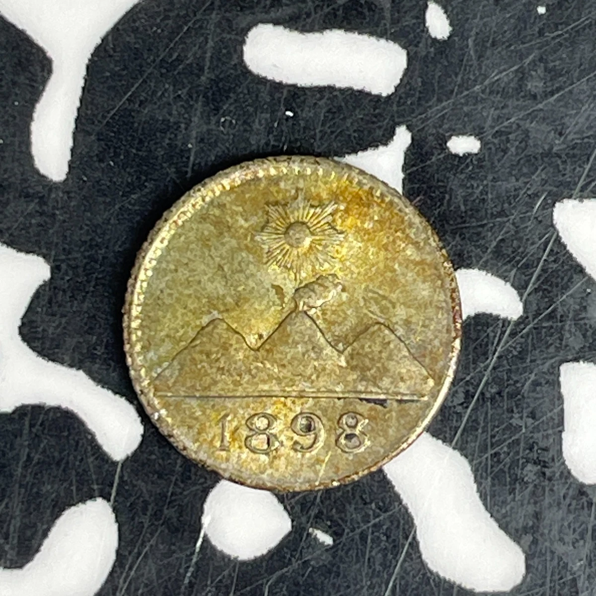 1898 年危地马拉硬币| eBay
