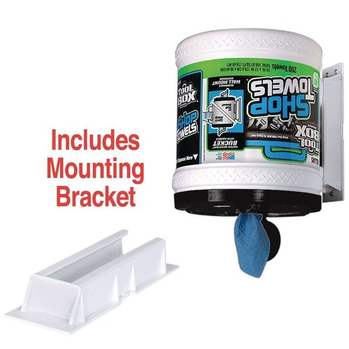 TOOLBOX Z400 Big Grip Dispenser Cleaning Shop Towels - 2 Rolls - 400 Towels - Picture 2 of 4