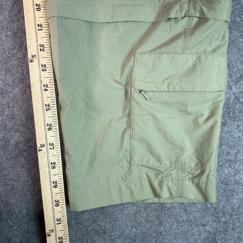 Nike ACG Pantalone Uomo Medio Verde Nylon Escursionismo Outdoor Convertibile Zip Tasche - Foto 5 di 13