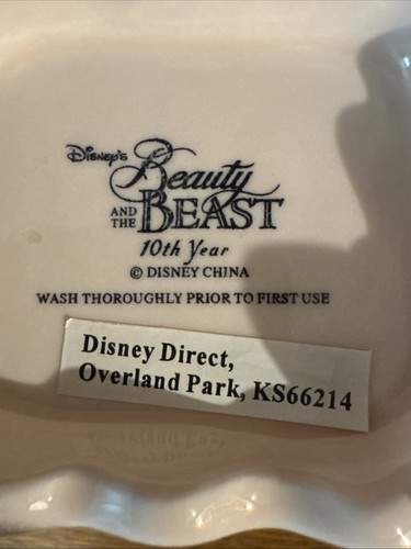 Retired Disney Beauty & The Beast Enchanted Wardrobe Tea Jar~ Lidded~Decorative - Picture 9 of 12