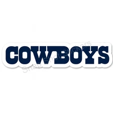 Dallas Cowboys Logo Weather Resistant Vinyl Sticker/Decal 11