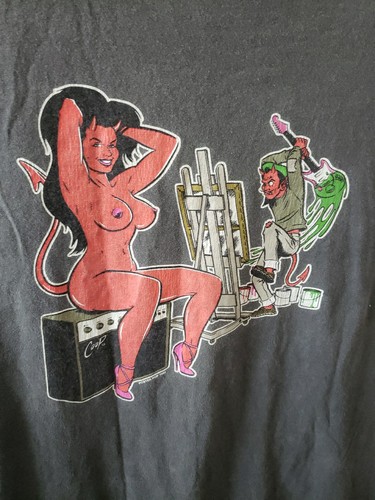COOP Devil Sexy Girl Tshirt Large - Picture 8 of 16