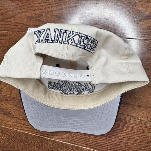 NWT Vintage 90s New York Yankees Hat Snapback MLB #1 Apparel New York - Picture 3 of 9