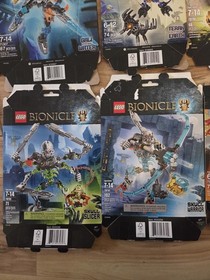 LEGO BIONICLE Boxes Only Gali Terak Pohatu Skull Slaher Nexo Ninjago