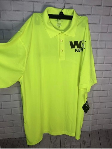 UltraClub Mens 100% Polyester Mesh Cool & Dry Mesh Pique Polo Size 2XL NWT - Bild 1 von 7