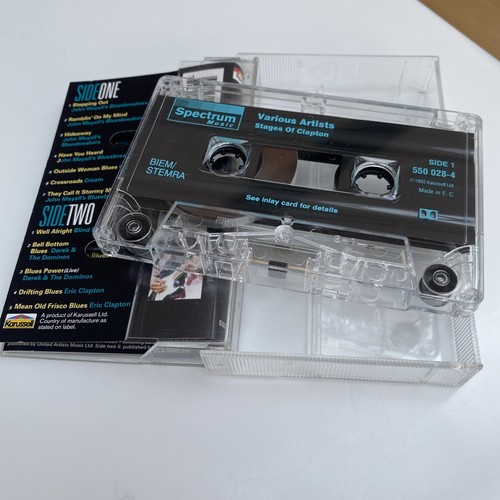 ERIC CLAPTON STAGES CASSETTE - Picture 4 of 4