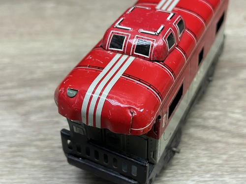 Vintage Marx Red Caboose O Gauge 20102 New York Central Train Caboose - Picture 12 of 17