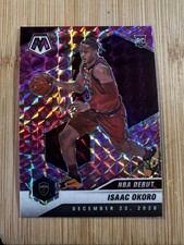 Isaac Okoro 2020-21 Panini Mosaic RC NBA Debut Pink Camo Cavaliers #271