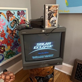 SEGA 💥 Solar Eclipse 💥 Saturn CIB + Reg. Tested Shmup Panzer Dragoon