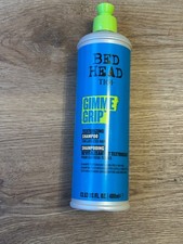 Image of BED HEAD Tigi Gimme Grip Texturizing Shampoo 400ml For Lifeless Hair FREEPOST