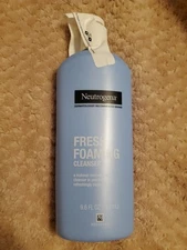 Neutrogena Foaming Facial Cleanser - 9.6oz.  Large Size. Great Value