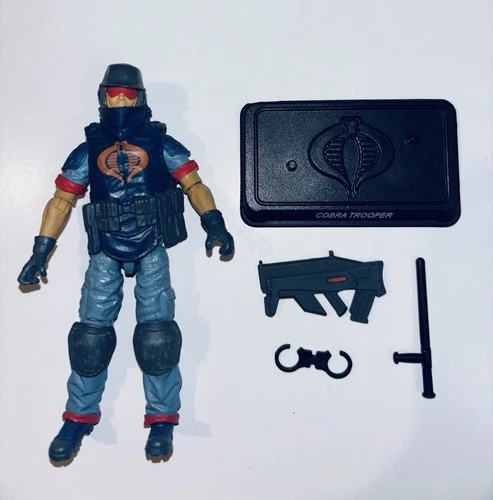 GI Joe Renegades Cobra Trooper Security 4” Figure 30th Anniversary Hasbro  2011