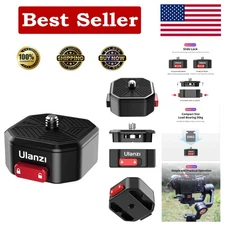 Compact Claw Quick Release Plate for Cameras & Stabilizers - Universal Fit