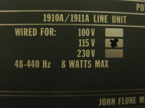 Fluke 1911A - contador multifunción, 2 canales 5 Hz-250 MHz - Imagen 2 de 5