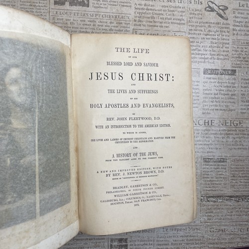 Rev. John Fleetwood's Life of Christ -1875 - Picture 8 of 12