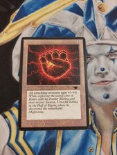 Mightstone MTG Antiquities Uncommon Artifact Moderately Played x1 GG11