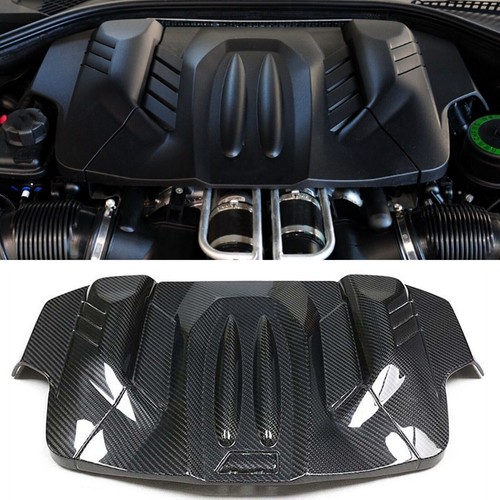 Car Engine Cover Plate For BMW F10 M5 2012-2016 F06 F12 M6 2013-16 Carbon Fiber - Picture 1 of 13