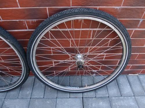 Juego de ruedas MTB 26 pulgadas Ambrosio Compact Shimano Exage FH-HG20 HB-RM50 Kenda - Imagen 4 de 21