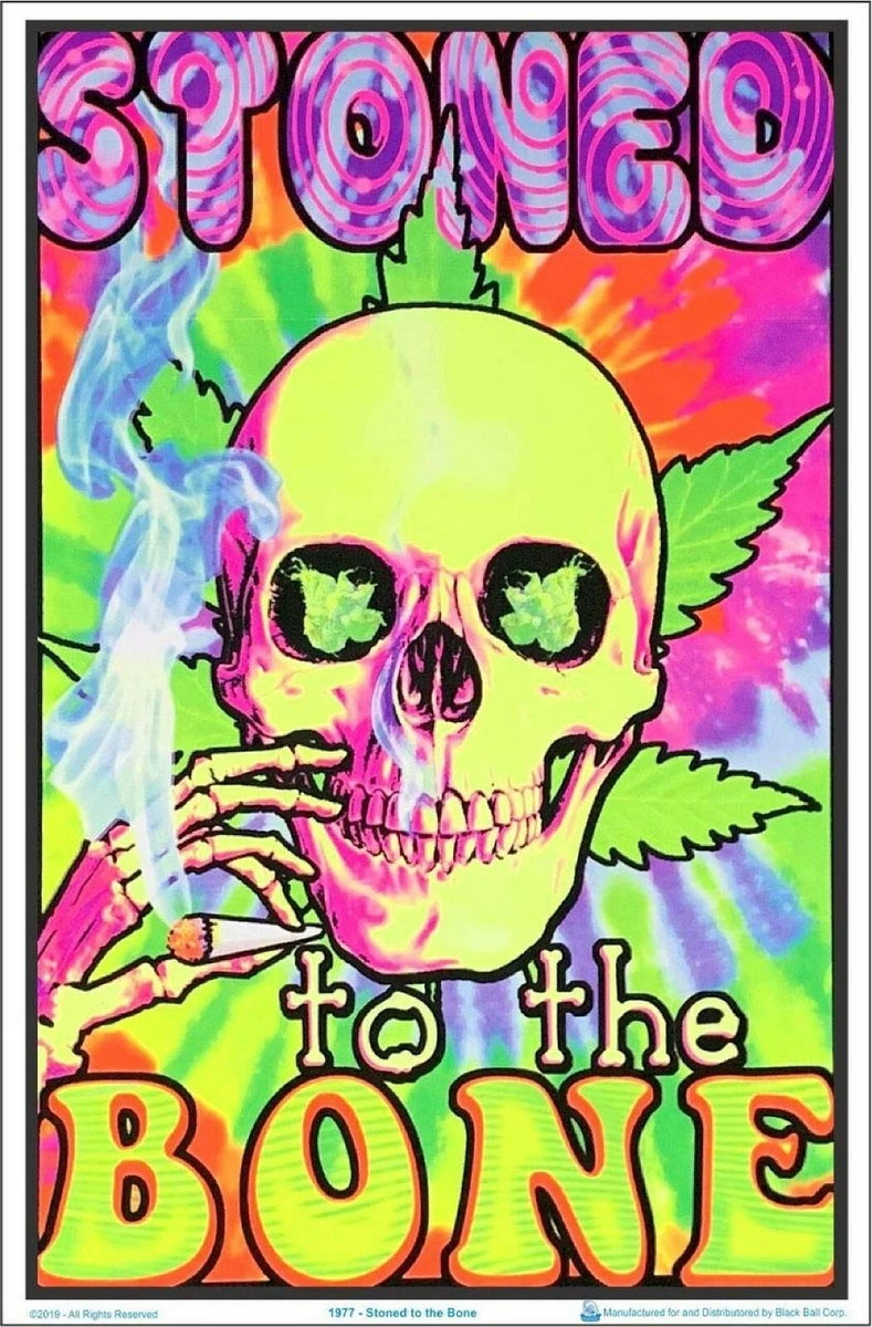 Skulls Blacklight Art Posters for sale | eBay