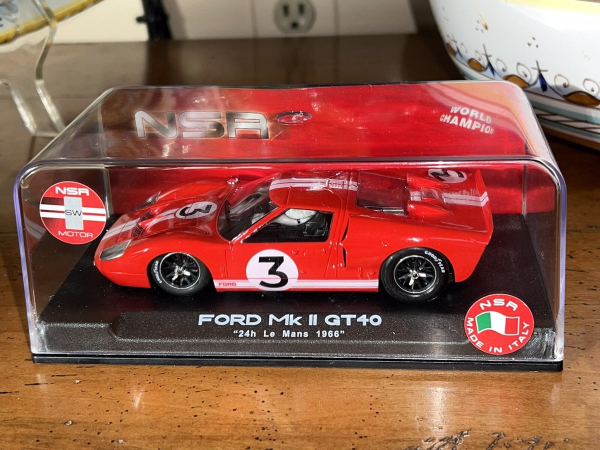 NSR 1055 BEAUTIFUL NEW FORD MK II GT40 #3 24h LeMans '66 GURNEY