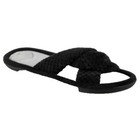 isotoner Black Slippers for Women 6.5 US Shoe